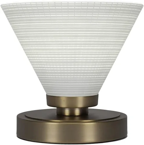 Vista 62 de Luna - Lámpara de mesa con 1 luz en granito oscuro (51-DG-300)