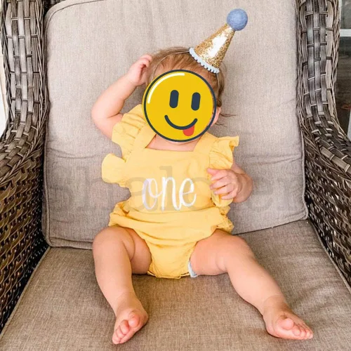 Vista 16 de Shalofer Traje de primer cumpleaños para bebé niña con diadema