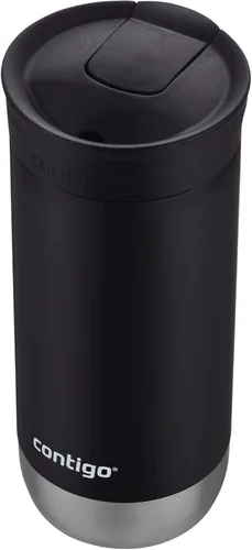 Vista 7 de Contigo Superior 2.0 - Taza de viaje de acero inoxidable con asa y tapa a prueba de fugas y taza de viaje de acero inoxidable con aislamiento al