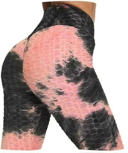 Vista 8 de AIMILIA - Leggings deportivos sexys para mujer, de cintura alta, anti-celulitis, con control de abdomen y levantamiento de glúteos, ideales