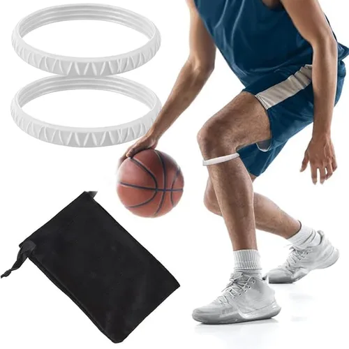 Vista 7 de Paquete de 2 Rótulas con Rodillera para Alivio del Dolor del Tendón Rotuliano - Rodillera para Tendinitis Rodilla del Saltador Correr Deportes