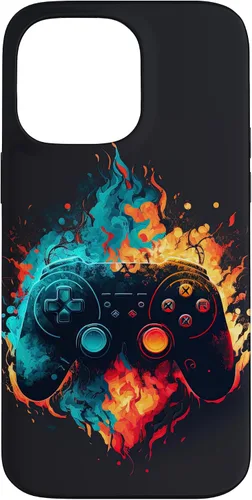 Vista 21 de Controlador de videojuegos para iPhone 16 Gamer para un divertido estuche para adolescentes y niñas