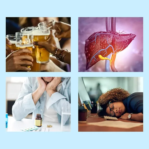 Vista 8 de Aromlife Té de desintoxicación del hígado de cardo mariano de 21 días, para limpieza y cuidado de apoyo, té de cardo mariano con alto contenido
