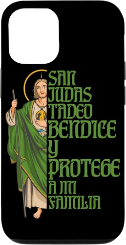 Vista 28 de Saint Jude Thaddeus. Bless and Protect My Family Case for iPhone 17