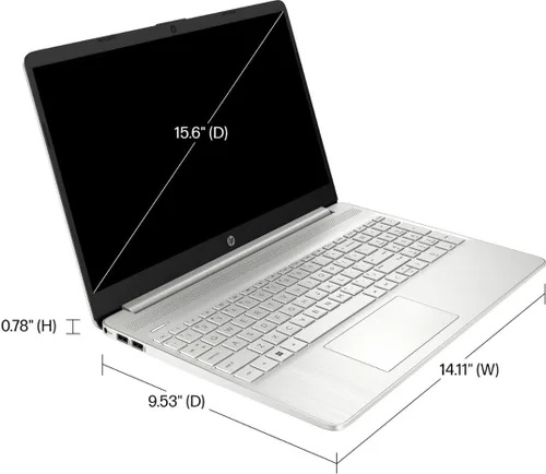 Vista 5 de HP Laptop de 15.6 pulgadas, para Stundet y Business, ultra delgada, AMD Ryzen 3 5300U (Quad Cores, Beat i5-1035G1) 12 GB de RAM, SSD de 512 GB