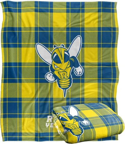 Vista 141 de LOGOVISION St John's University Campus Plaid Spirit Silky Touch Manta súper suave 36 x 58 pulgadas