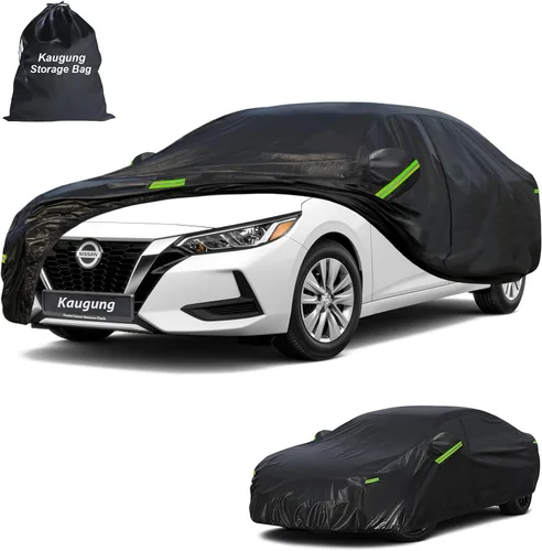 Vista 121 de Kaugung Funda para Coche de Ajuste Personalizado BMW Serie 3 E30 (1982-1994), 7 Capas Resistente al Viento Todo Clima Impermeable Cubierta Exterior
