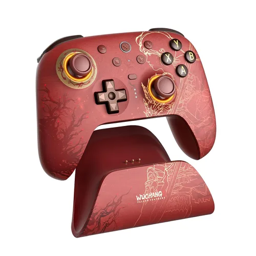 Vista 4 de 8BitDo Ultimate 2 Wireless Controller for Windows PC, Apple, Steam & Android, TMR Joysticks, Hall/Tactile Triggers, Motion Control, RGB Fire Ring