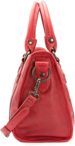 Vista 3 de Frye Melissa - Bolso de cuero con cremallera, Marrón