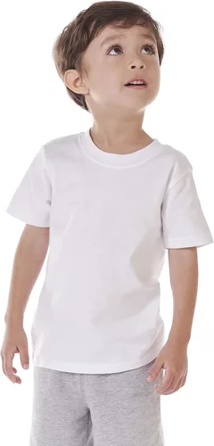 Vista 3 de Gerber Paquete de 5 camisetas lisas de manga corta para bebé, 160 GSM
