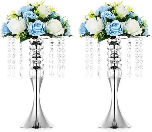 Vista 6 de Arreglo de 10 flores artificiales en forma de bola, ramos de flores artificiales falsos para bodas, rosas en ramo para fiestas, centros de mesa