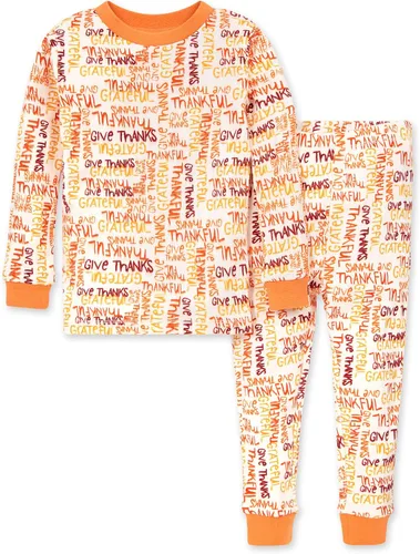 Vista 8 de Burt's Bees Baby Conjunto de pijama para bebé niña Amigos árticos