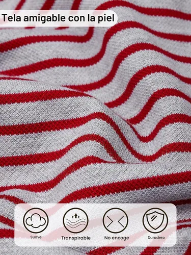 Vista 5 de Cooraby Pack de 4 Camisas de Manga Larga Térmicas para Niños con Rayas y Sólidas, Camisetas de Algodón Suave para Niños y Pequeños