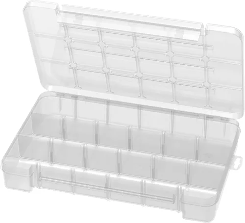 Vista 10 de Estuche de plástico Akro-Mils para guardar piezas de manualidades e instalaciones