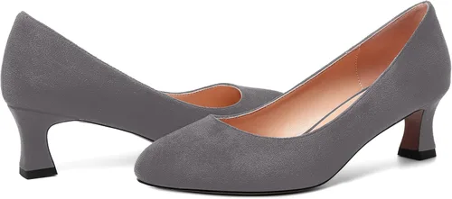 Vista 6 de MOVINSTEPS Zapatos de tacón bajo con punta redonda y tacón bajo para mujer de 2.0 in