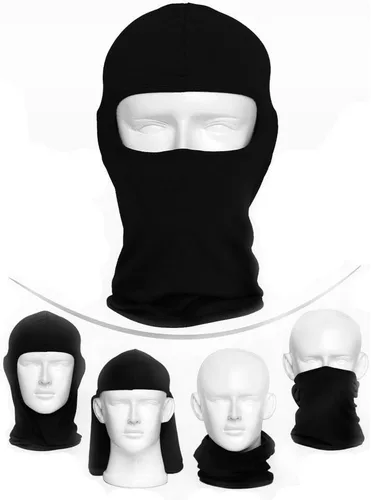 Vista 2 de Maoko Kids Thin Hood Balaclava,Ski Face Mask Balaclava for Child (Multiple Colors)