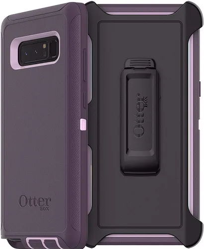 Vista 6 de Estuche para Samsung Galaxy Note8 de OtterBox, serie DEFENDER, Empaque de fábrica, Negro