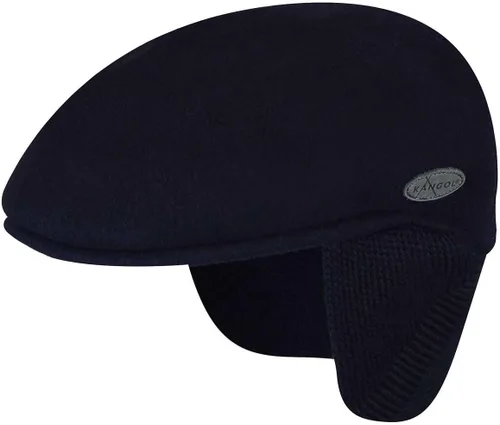 Vista 2 de Kangol Orejera de lana 504, Azul marino