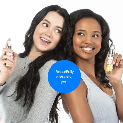 Vista 7 de Frilliance Paquete de belleza para adolescentes, base y suero hipoalergénico vegano libre de crueldad, niebla facial y bandana