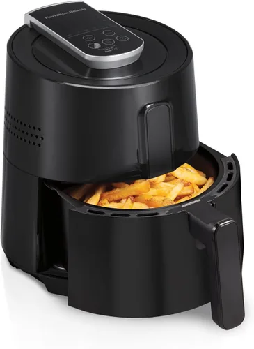 Vista 6 de Hamilton Beach Freidora de aire digital 2.5L, gris (35051)