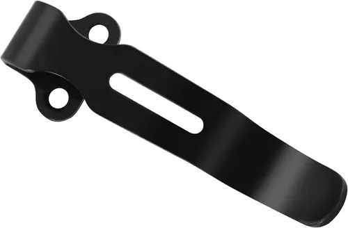Vista 7 de Clips de bolsillo de transporte profundo con 2 tornillos, clip de bolsillo de acero inoxidable para benchmade Bugout 535 y más, acabado anodizado