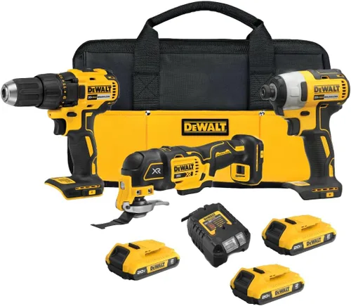 Vista 6 de DeWalt DCK340C2 20V máx. Kit combo de 3 herramientas