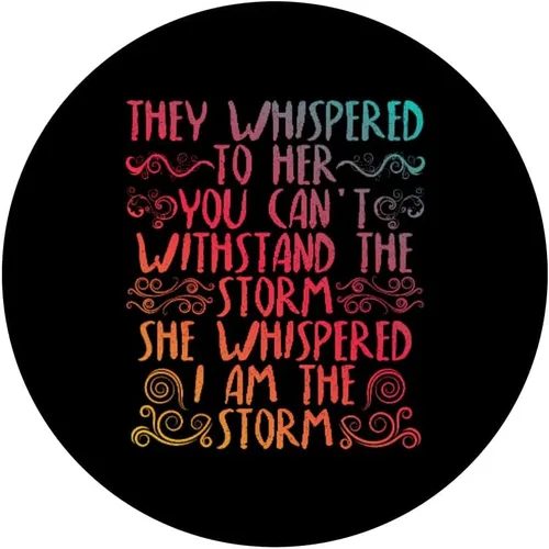 Vista 3 de The Storm Tshirt PopSockets - Soporte para teléfonos y tablets