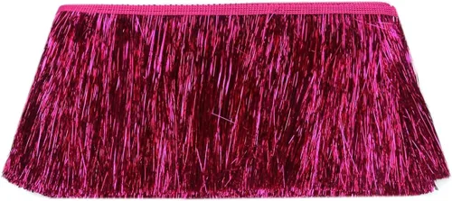 Vista 28 de YYCRAFT Fleco de Oropel de 1.75 pulgadas de Ancho Ribete de Oropel Guirnalda de Oropel Fleco para Disfraz de Baile Ribete con Efecto de Lámina