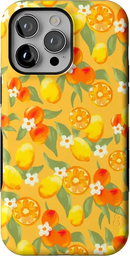 Vista 95 de Casely - Funda para iPhone 14 Pro Max, flores pintadas, Frida Kahlo Floral Girly, compatible con MagSafe