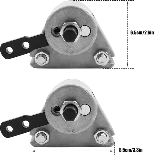 Vista 2 de Pinza de freno mecánica y soporte con pastillas para Go Kart 9598 9597 Manco Yerf-Dog Carter ASW Bristers Airheart MB-1 Predator 212cc 196cc 6.5hp