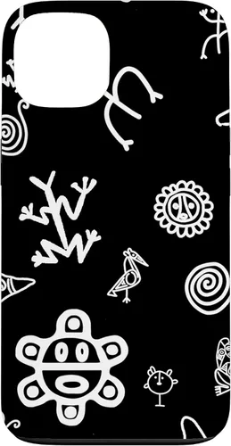 Vista 7 de Simbolos Tainos Tallados Indios de Puerto Rico Boricua Pride - Carcasa para iPhone 17