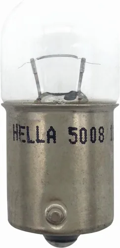 Vista 2 de HELLA Bombilla 5008SB 5008 12V 10W Ba15S B6 Sb, Multi