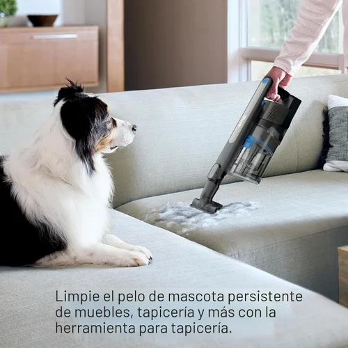 Vista 7 de Aspiradora inalámbrica Shark PowerPro Reveal Plus, tecnología FloorDetect y Dirt-Reveal, filtro HEPA, para alfombra y suelo duro, recargable