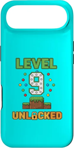 Vista 27 de Birthday Level 9 Unlocked 9th Birthday Gamer Level Up Birthd Case for iPhone 16