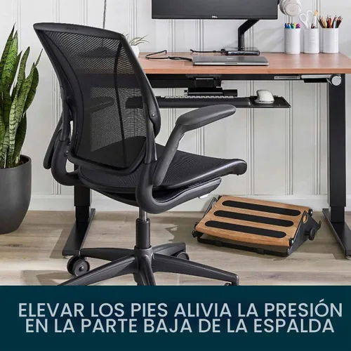 Vista 5 de Humanscale FM 300 Foot Machine Reposapiés (natural)