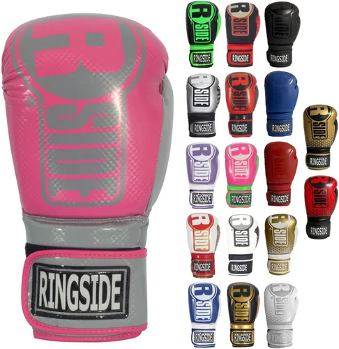 Vista 12 de Ringside Apex - Guantes de boxeo IMF-Tech con soporte seguro para la muñeca, guantes de boxeo sintéticos para hombres y mujeres