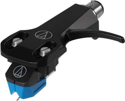 Vista 3 de Audio-Technica AT-VM95C/H Kit Combo de carcasa/cartucho para tocadiscos azul