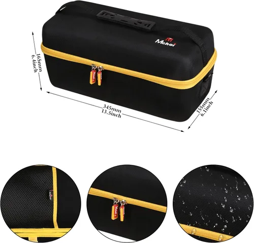 Vista 6 de Mchoi Funda rígida compatible con la herramienta de amoladora angular DEWALT 20V MAX (DCG413B y DCG416B), solo funda