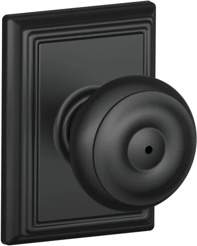 Vista 59 de SCHLAGE F10 GEO 716 Pomo de Puerta Georgiano, Cerradura de Paso para Pasillo y Armario, Bronce Envejecido (Paquete de 4)