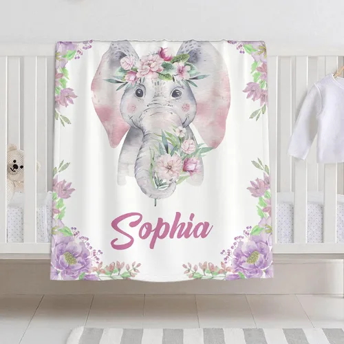 Vista 23 de Manta de bebé personalizada para niñas y niños, manta de bebé personalizada con nombre para niños pequeños, niños, ducha, recién nacidos, guardería