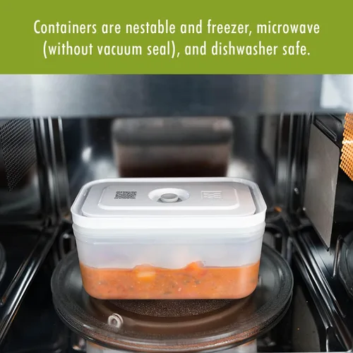 Vista 6 de ZWILLING Recipiente hermético grande de almacenamiento de alimentos Fresh & Save, contenedor de preparación de comidas, sin BPA