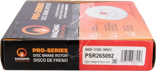 Vista 5 de MAGMA Pro-Series PSR265092 Rotor de freno recubierto, delantero