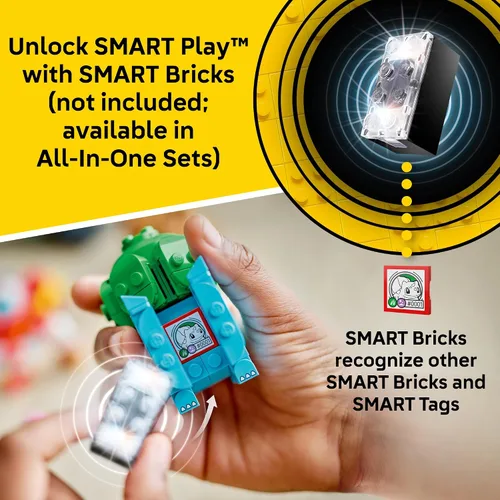 Vista 5 de LEGO Pokémon SMART Play: Berry Bash with Bulbasaur and Bidoof 72155