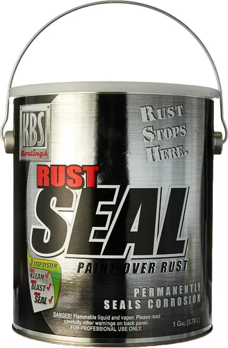 Vista 12 de Revestimiento para eliminar el óxido RustSeal KBS, amarillo (cat yellow)
