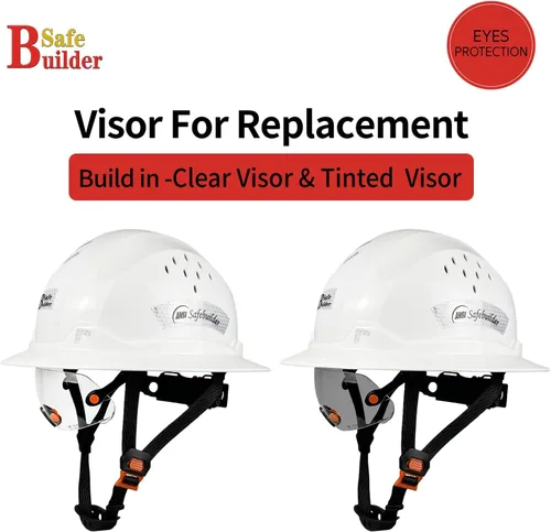 Vista 5 de SAFEBUILDER Safety Visor Hard Hat Accessories for CR06& CR08