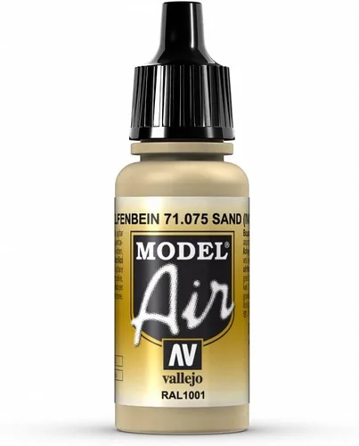 Vista 26 de Vallejo - Pintura color negro, 0.6 fl oz