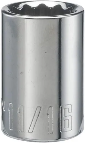 Vista 9 de CRAFTSMAN - Llave poco profunda, SAE, accionamiento de 1/2 pulgada, 1 pulgada, 12 puntas (CMMT47514)