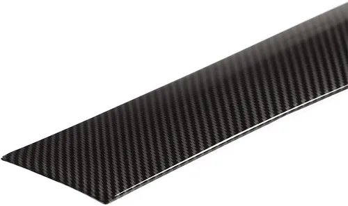 Vista 8 de YIWANG Cubierta de panel de decoración de consola central de coche estilo fibra de carbono para BMW X1 E84 2010-2015 conducción izquierda accesorios