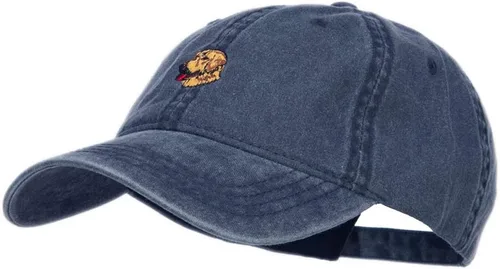 Vista 7 de Gorra lavada bordada Golden Retriever