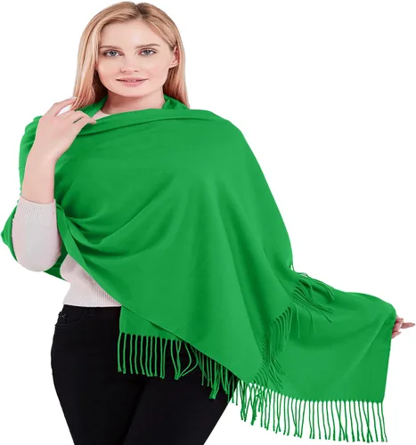 Vista 27 de CJ Apparel 100% Cashmere Shawls Shawl Scarf Wrap Stole Scarves Wraps Stoles Azul bebé